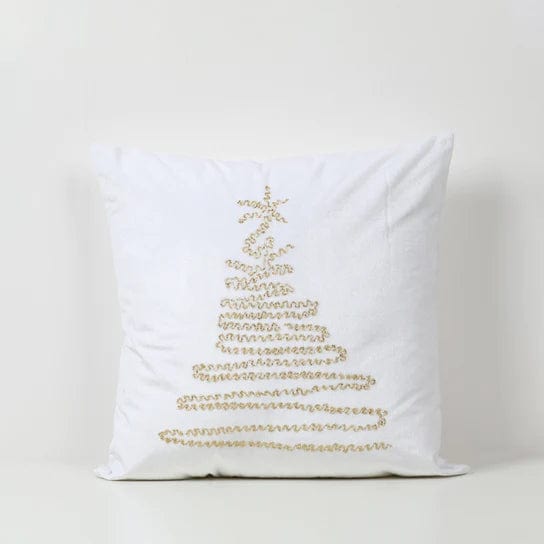 Embroidered Velevet Christmas Pillows