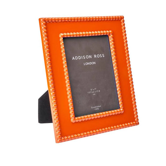 Bobbin Orange Lacquer 5” x 7” Frame