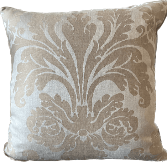 Delia Damask Pillow 22"x22"