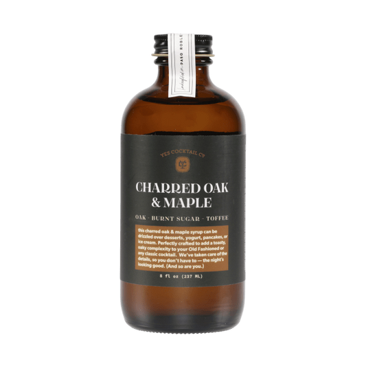 Charred Oak & Maple Cocktail Syrup