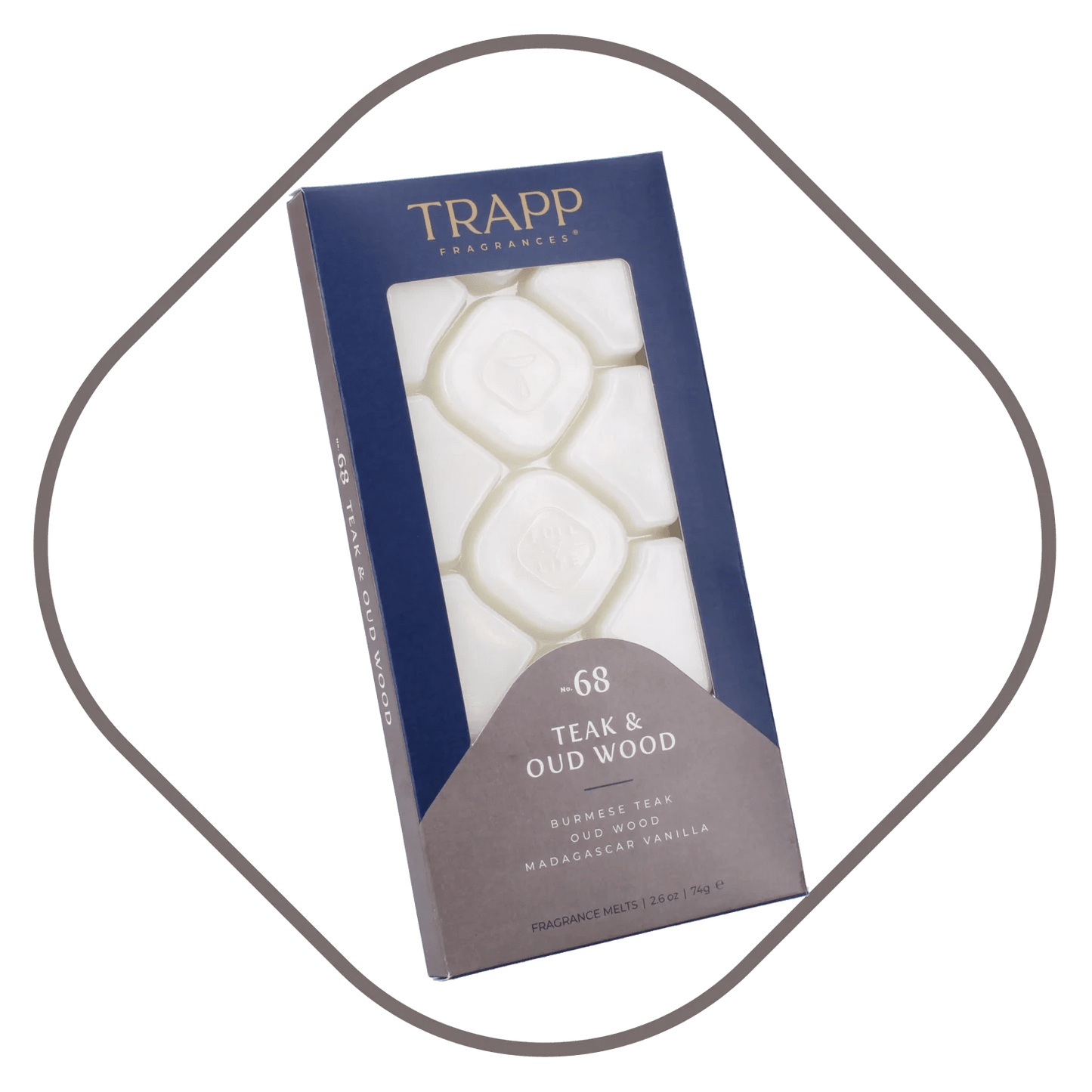 Trapp No.68 Teak and Oud Wood Fragrance Melts