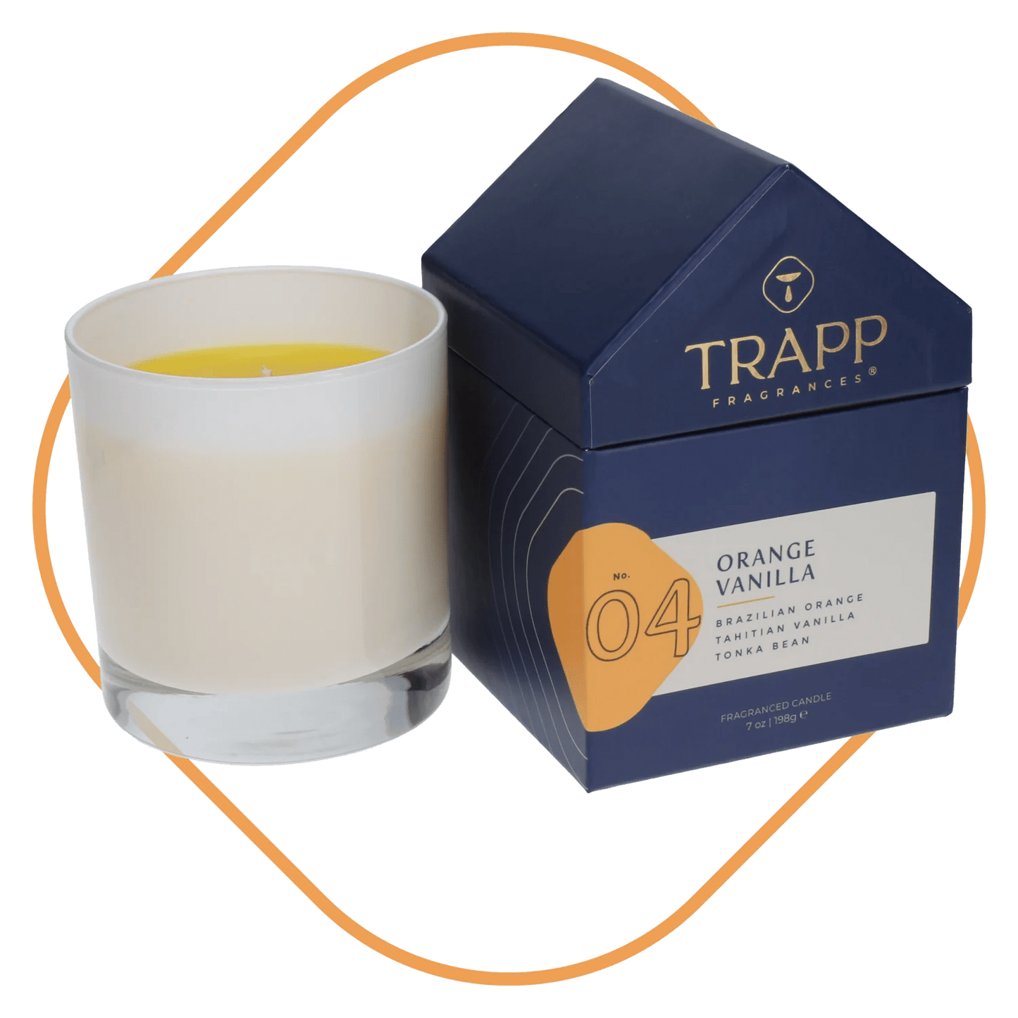Trapp No. 04 Orange Vanilla Candle in Signature House Box