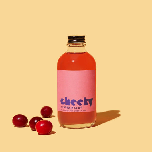 Cheeky Cranberry Syrup - 4 oz