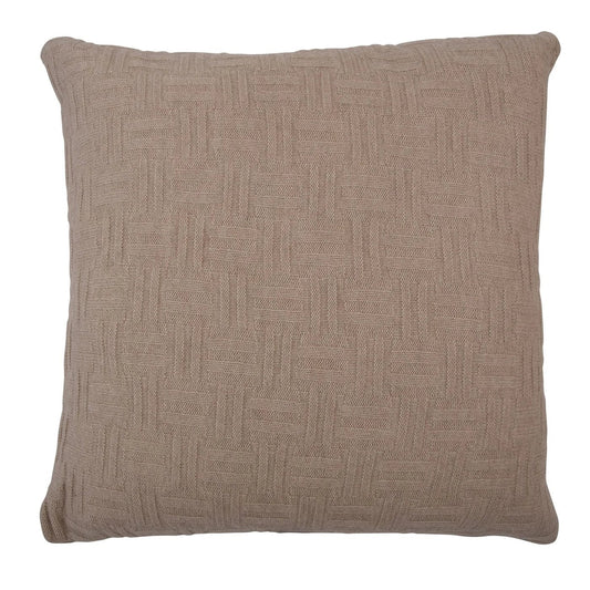 Camel Hair Achelous 22"x22" Pillow- Light Camel