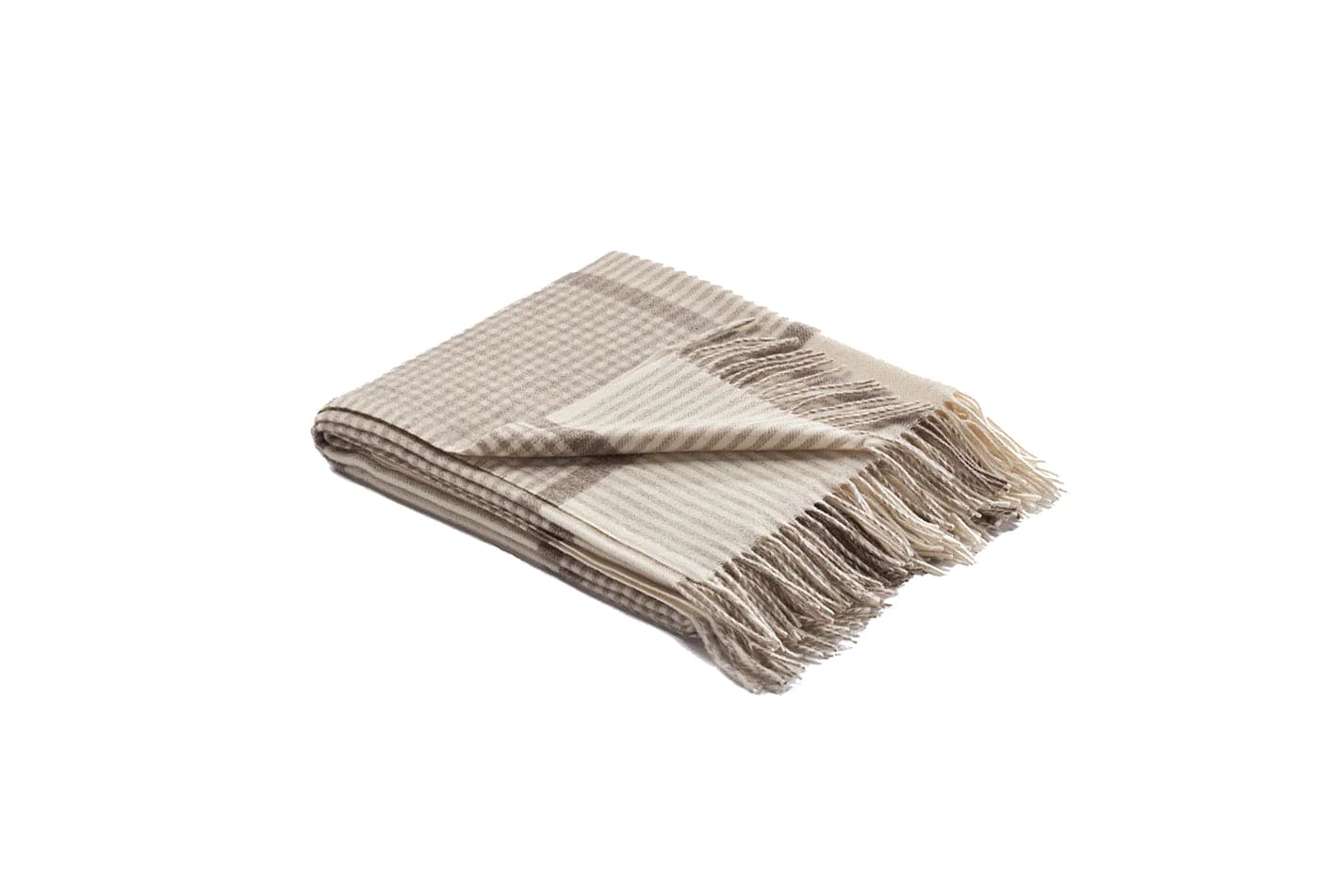 Winston Merino Wool Plaid Throw