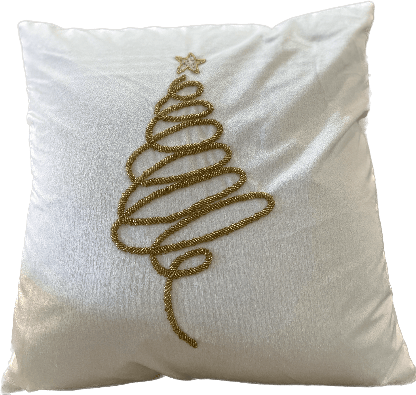 Holiday Velvet Charming Tree Pillow