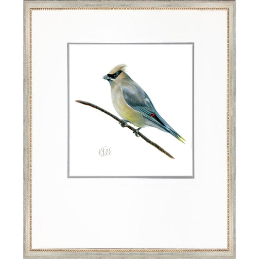 Sitting Bird #2 18"x22" Framed Art