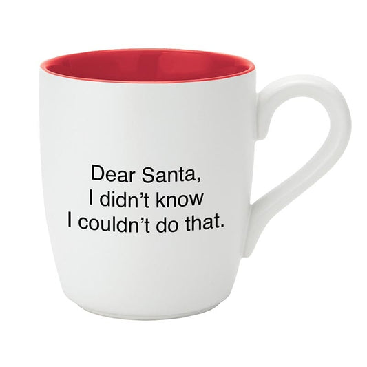 Dear Santa Holiday Mug