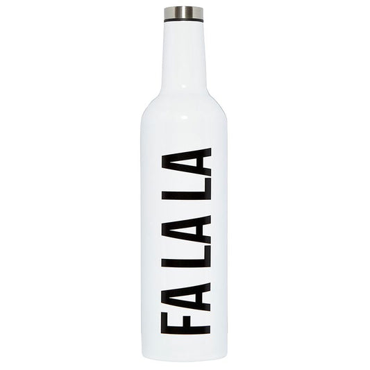 Fa La La Wine Bottle