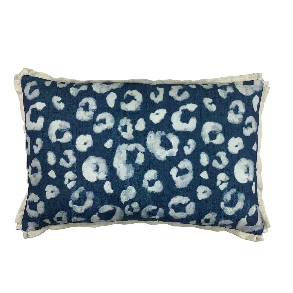 Miss Kitty Pillow in Nile 16" x 24"