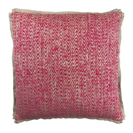 Pink Power Pillow with Cupcake Flange- Fuschia