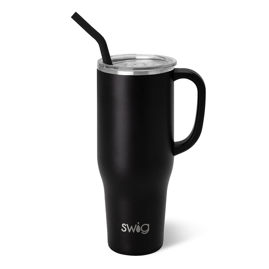 Swig Life Matte Black Drinkware