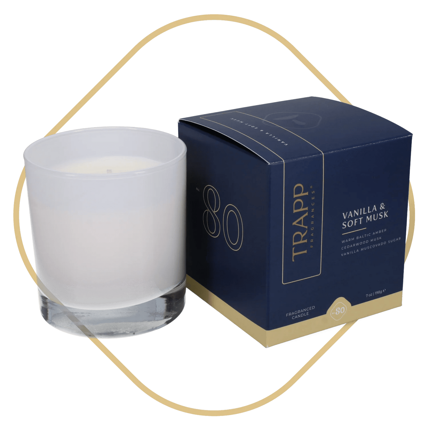 Trapp No. 80 Vanilla & Soft Musk 7 oz Signature Candle