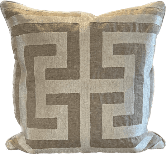 Maze 22" x 22" Linen Pillow