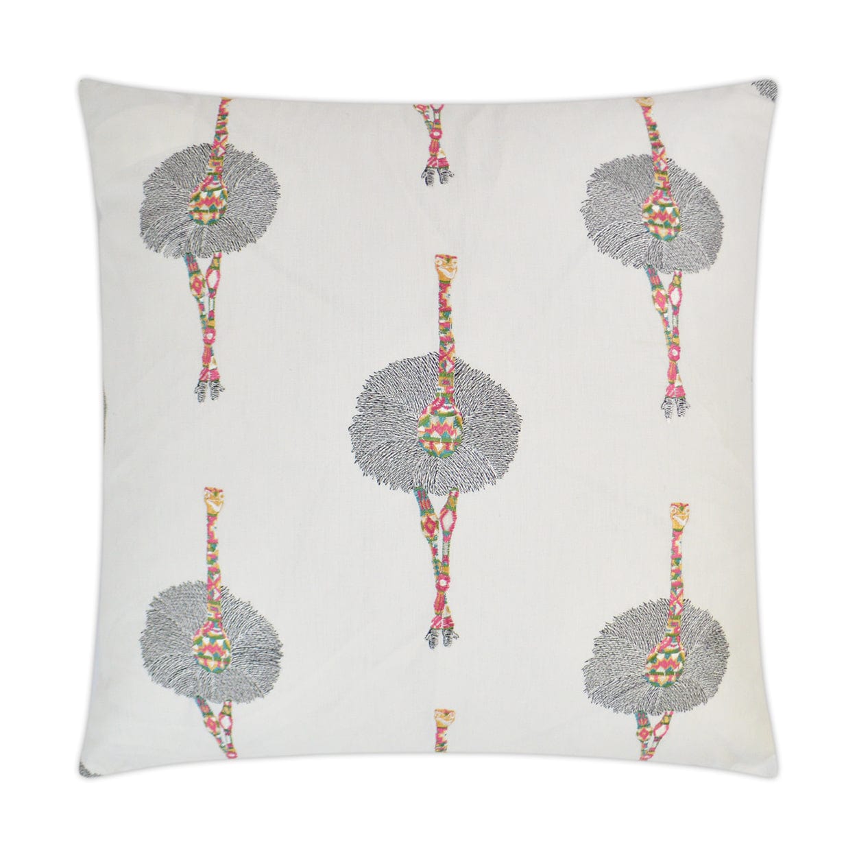 Ruffles and Feathers Pillow