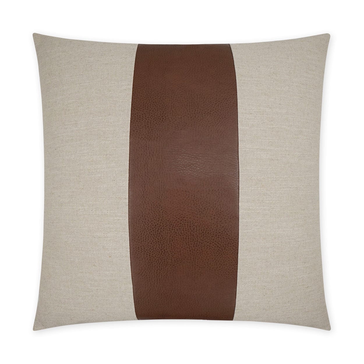 Rodeo Band Pillow Natural/Saddle