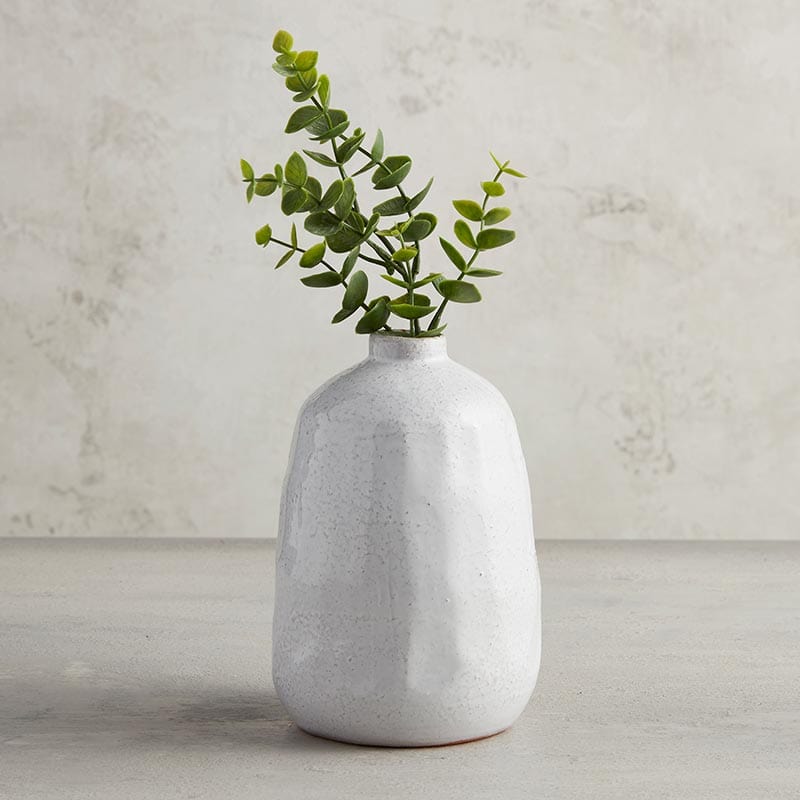 Ivory Ceramic Vase