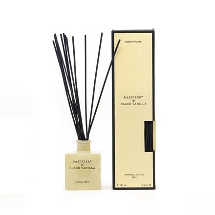 Cereria Molla Raspberry and Black Vanilla 3.4 fl oz Reed Diffuser