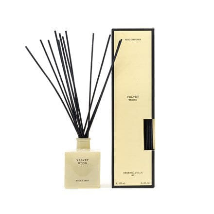 Cereria Molla Velvet Wood 3.4 fl oz Reed Diffuser