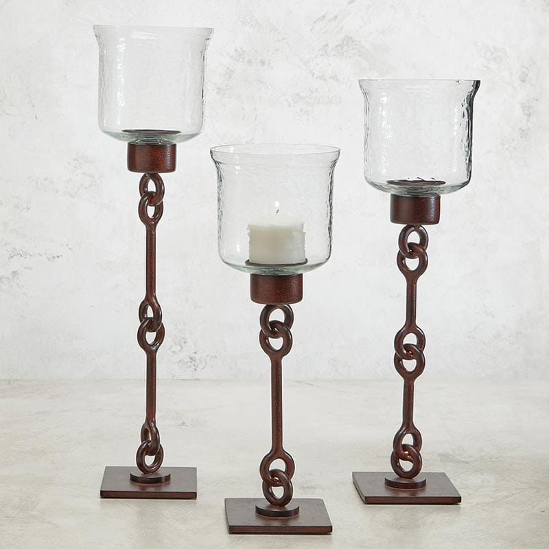 Looped Iron Candleholder