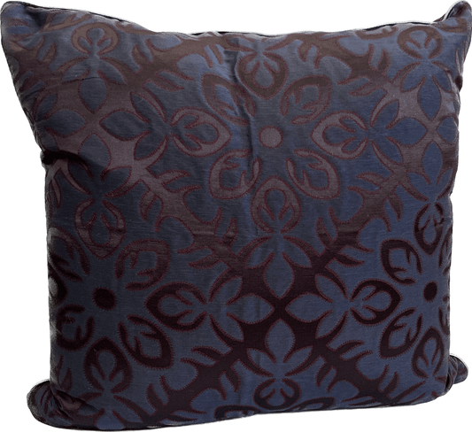 Margot 22"x22" Midnight and Merlot Pillow