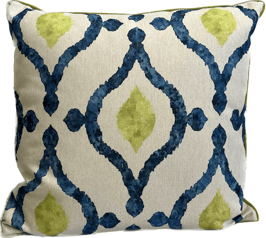 Martel 24"x24" Printed Linen Pillow