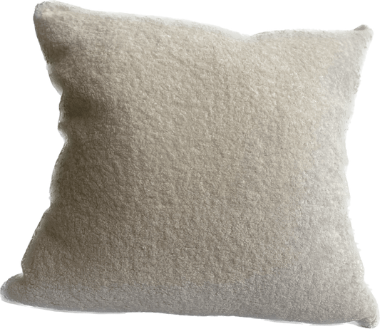 Polar Shearling Pillow in Oatmeal