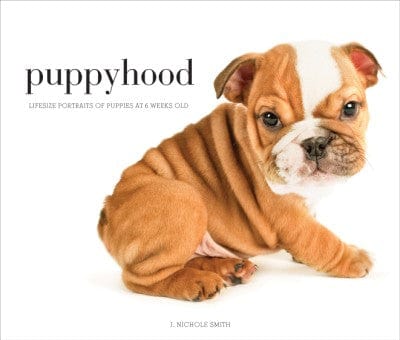 Puppyhood: Life-Size Portraits of Puppies at 6 Weeks Old