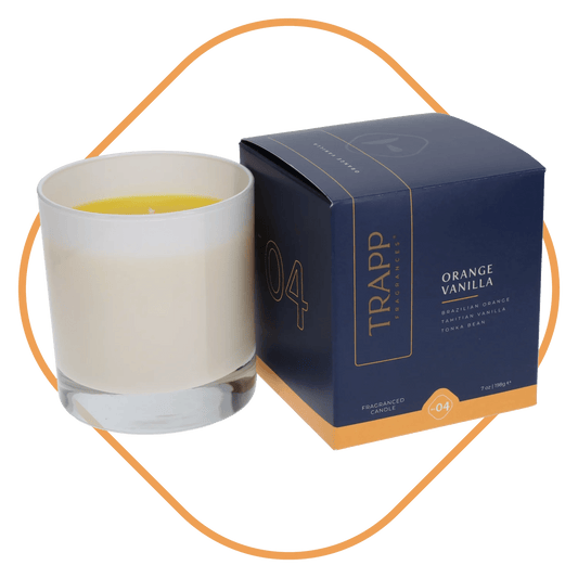 Trapp No.04 Orange Vanilla Signature Box Candle