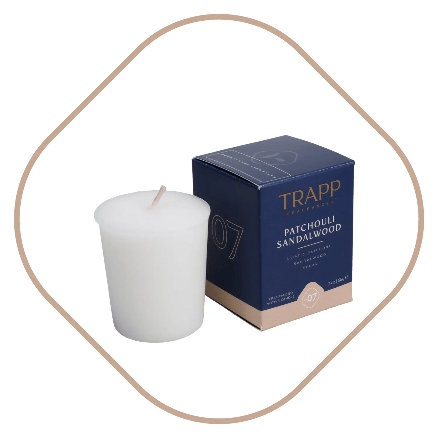 Trapp No.07 Patchouli Sandlewood Votive Candle