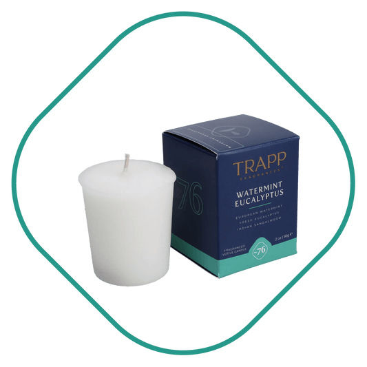 Trapp No.76 Watermint Eucalyptus Votive Candle